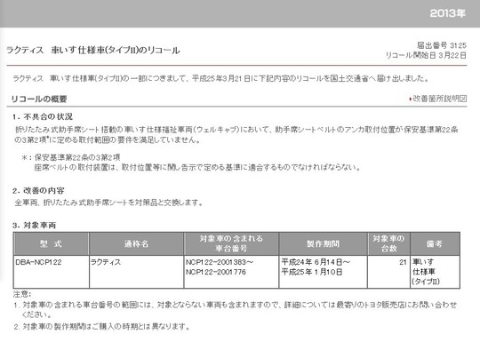 ラクティス　福祉車両　リコール　情報　H25 (1).jpg