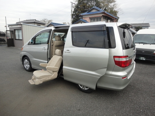 福祉車両（ミニバン）レンタカー『トヨタ アルファード サイドリフト